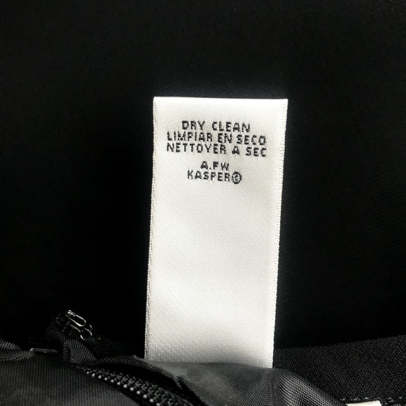 Suit Studio Pencil Skirt Womens Suit Separate Size 12 Lined Career Black - Picture 8 of 9